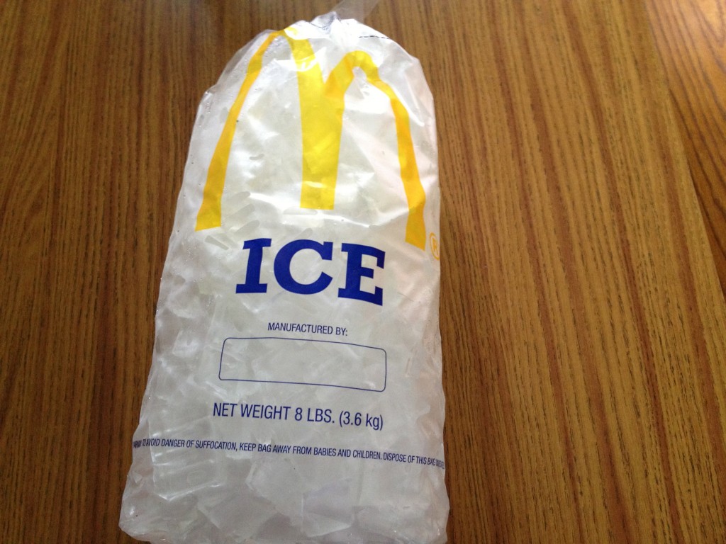Save Money on Ice Bags at McDonalds